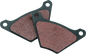 Twin Power 72-80 Banana Caliper Organic Brake Pads Replaces H-D 44135-74 44029-82 44098-77 44032-79 - Powersports Haven