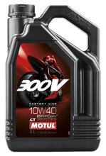 Load image into Gallery viewer, Motul 4L Synthetic-ester 300V Factory Line Road Racing 10W40 - Powersports Haven