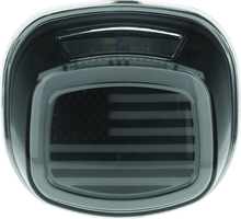 Load image into Gallery viewer, Kuryakyn Freedom Taillight Smoke Lens With License Light - Powersports Haven