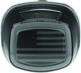 Kuryakyn Freedom Taillight Smoke Lens With License Light - Powersports Haven