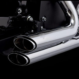 Vance & Hines HD 18-22 Fatboy/Blackout Shortshot Staggered PCX Full System Exhaust - Powersports Haven