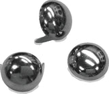 Mustang Studs 12.5mm (Bag of 20) - Chrome