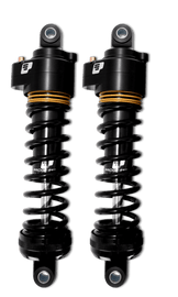 Progressive Harley Ultra Low-QPS 944 Series Shocks, 12.5in, 11in Ride Height Standard - Black / Gol - Powersports Haven