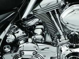 Kuryakyn Starter Cover 99-06 Touring Chrome - Powersports Haven