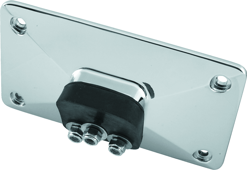 Bikers Choice 55-99 Chrome Pyramid Lisence Plate Bracket 3 Bolt Style - Powersports Haven