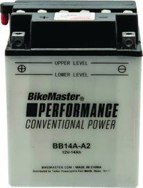 BikeMaster BB14A-A2 Battery - Powersports Haven