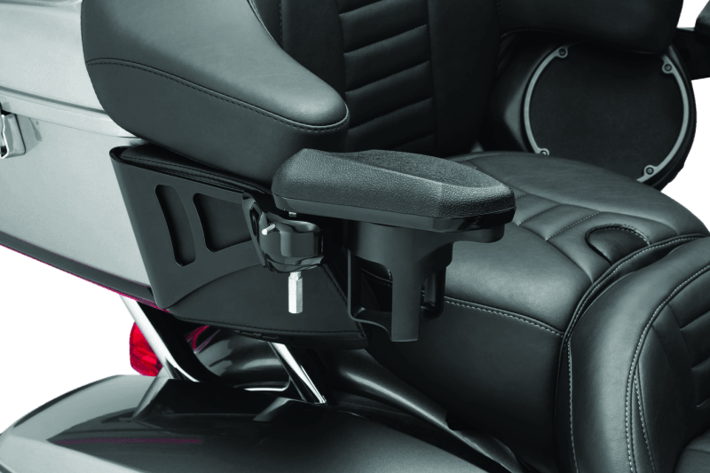 Kuryakyn Passenger Armrest 14-Up Touring & Tri Glide Black - Powersports Haven