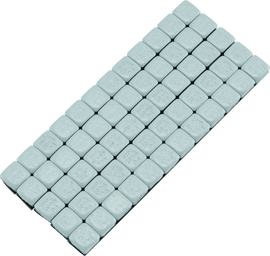 BikeMaster Square Wheel Weights Adhesive 1/4oz Silver - Powersports Haven