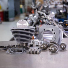 Load image into Gallery viewer, S&amp;S Cycle 00-21 Sportster Models 883cc to 1200cc Hooligan Kit - Silver - Powersports Haven