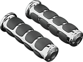 Kuryakyn Metric ISO Grips Chrome - Powersports Haven