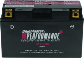 BikeMaster BT7B-BS Battery - Powersports Haven