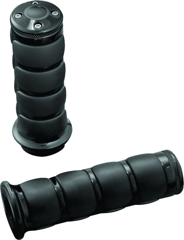 Kuryakyn ISO Grips Metric Cruisers Black - Powersports Haven
