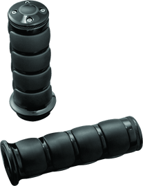 Kuryakyn ISO Grips Metric Cruisers Black - Powersports Haven