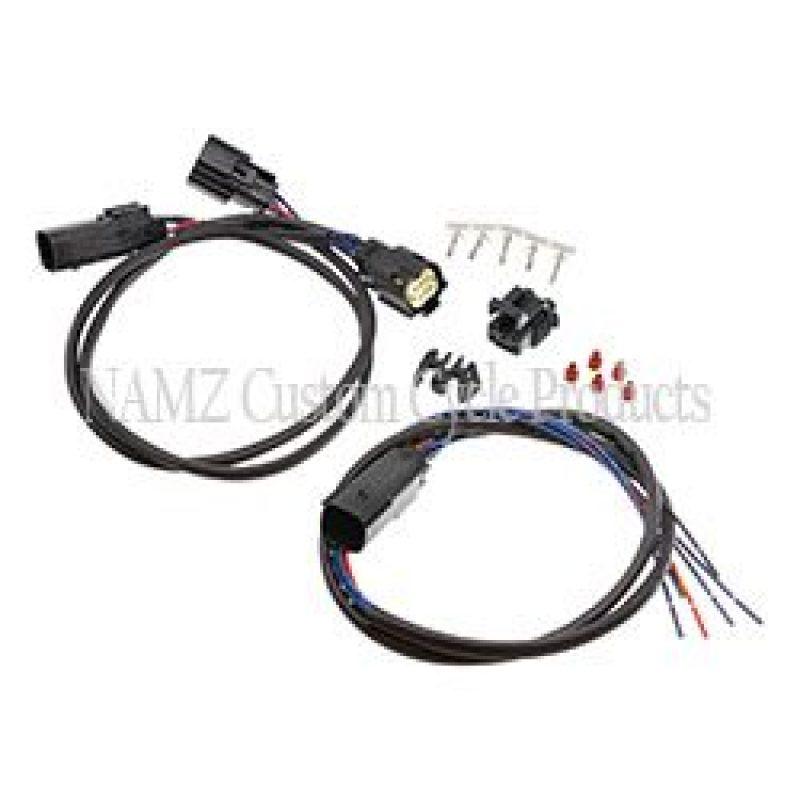 NAMZ 14-23 Street/Road Glide Models Plug-N-Play Complete Tour Pack Wiring Installation Kit - Powersports Haven