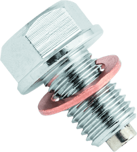 Load image into Gallery viewer, BikeMaster Magnetic Oil Drain Plug 10x1.25mm - Stainless - Powersports Haven