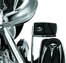 Load image into Gallery viewer, Kuryakyn Zombie Brake Pedal Pad For FL Models Chrome - Powersports Haven