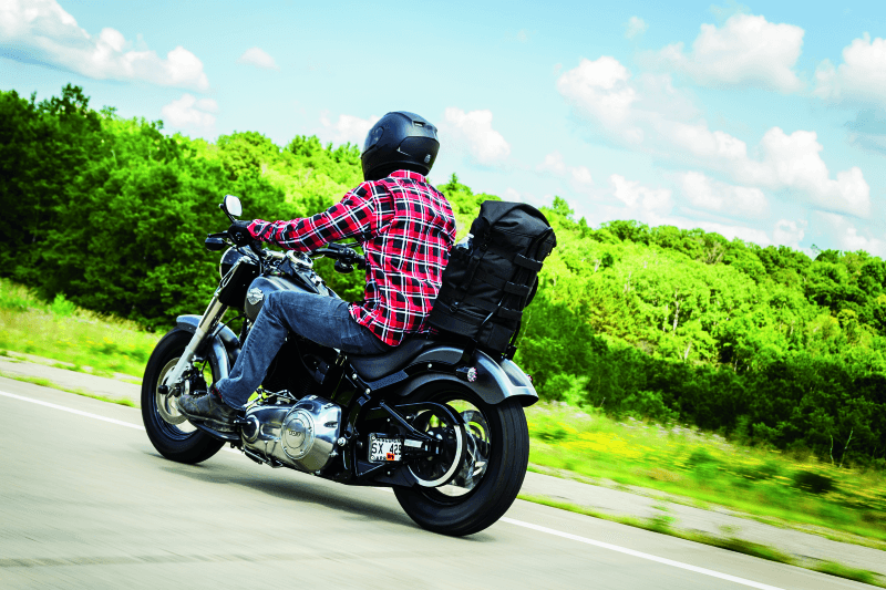 Kuryakyn Side Mount License Plate Holder Clamp 86-17 Softails Gloss Black - Powersports Haven