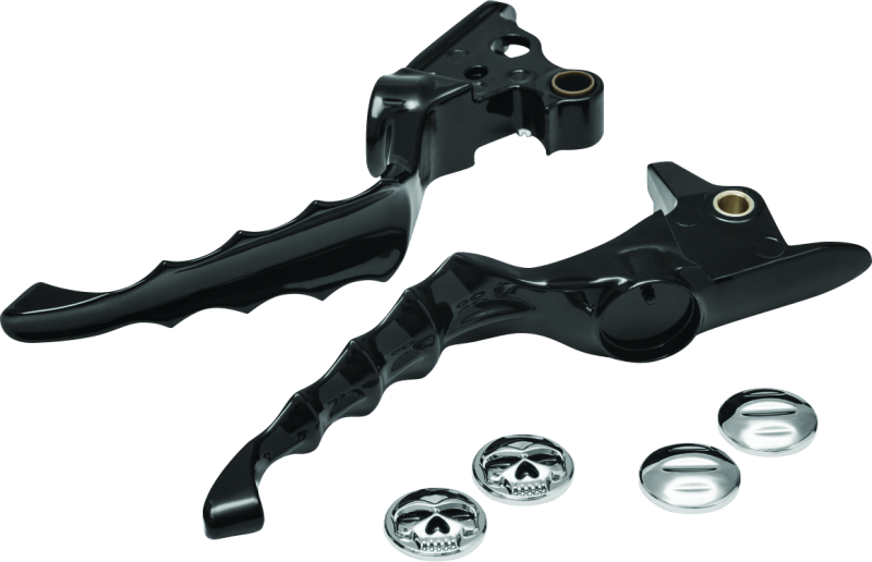 Kuryakyn Zombie Levers Black - Powersports Haven
