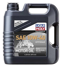 LIQUI MOLY 4L Motorbike 4T 10W40 Offroad - Powersports Haven