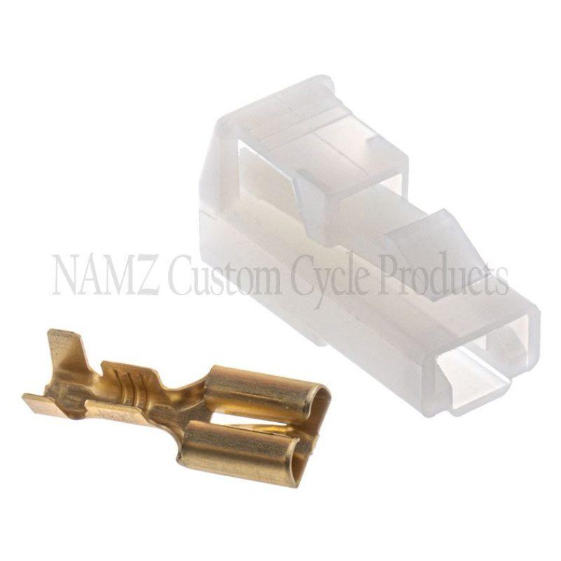 NAMZ 250 Series OEM Starter Solenoid 1-Position Locking Connector & Terminal - 5 Pack (HD 72295-94) - Powersports Haven