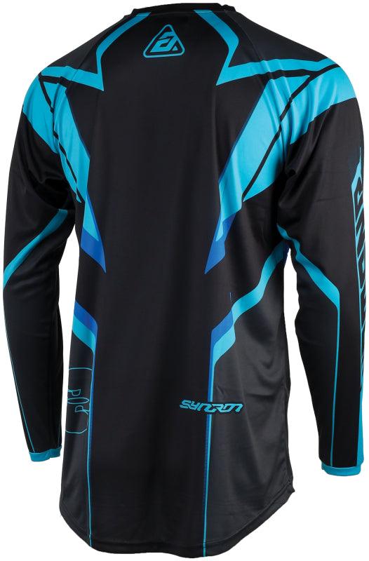 Answer 25 Syncron Envenom Jersey Blue/Black - Small - Powersports Haven
