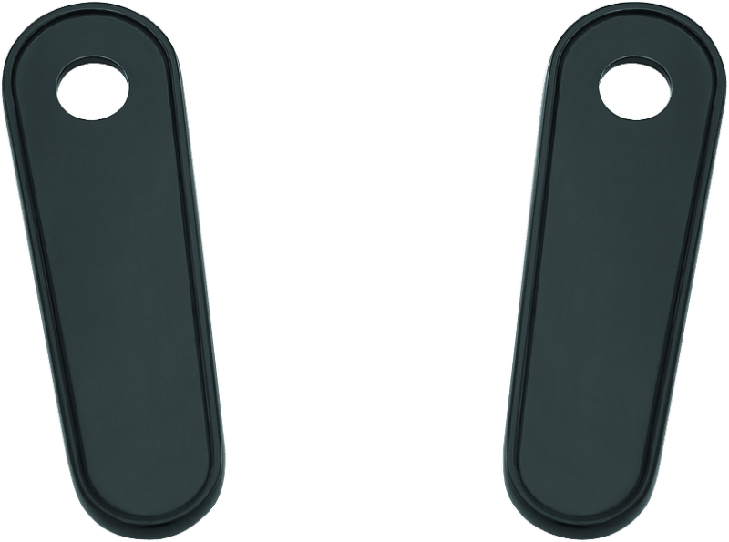 Kuryakyn Passenger Board Block Off Plate Black - Powersports Haven