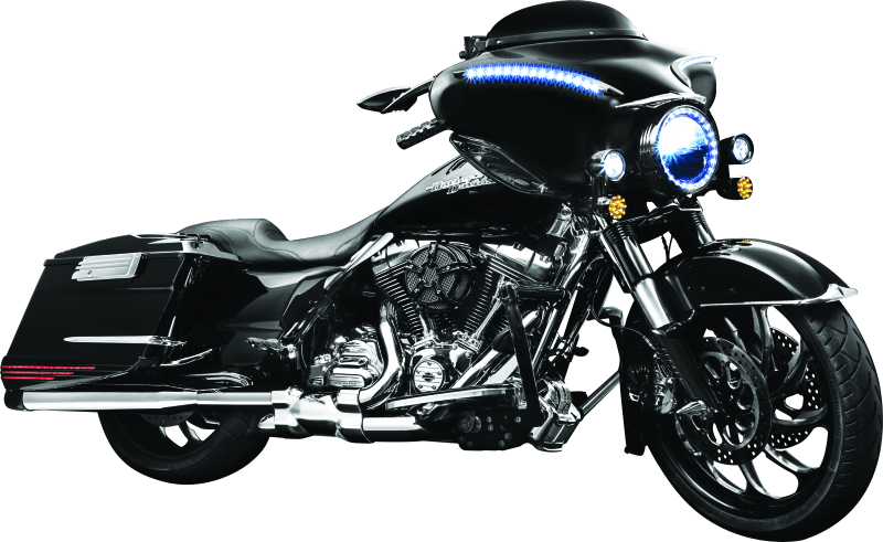 Kuryakyn Front Fender Side Trim Chrome - Powersports Haven