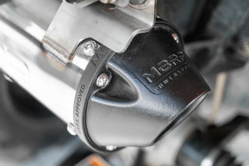 MBRP 15-Up Can-Am OUtlander 450/500/570 US Market Only 5in Performance Series T304 Slip-on Exhaust - Powersports Haven