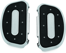 Load image into Gallery viewer, Kuryakyn Heavy Industry Passenger Floorboards Touring Models Chrome - Powersports Haven