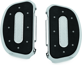 Kuryakyn Heavy Industry Passenger Floorboards Touring Models Chrome - Powersports Haven