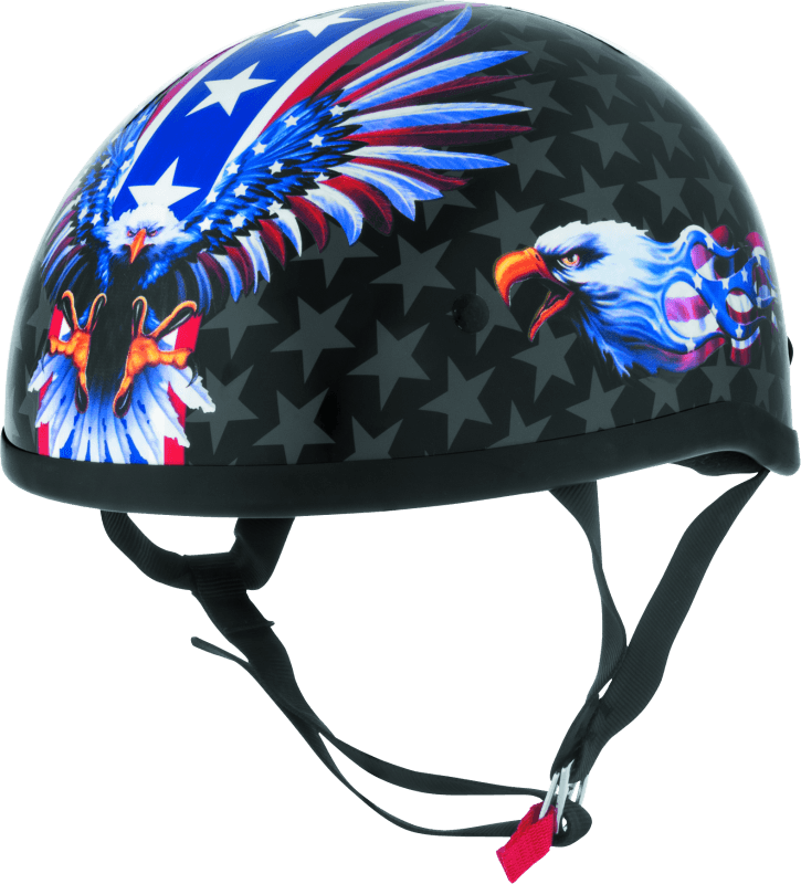 Skid Lids Flame Eagle Original Helmet - Large - Powersports Haven