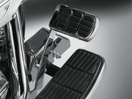 Kuryakyn Extended Brake Pedal 97-07 Touring 87-17 FL Softails Chrome - Powersports Haven