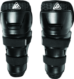 Answer Peewee Knee Guard Black - Powersports Haven