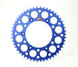 Renthal 15-22 Yamaha WR 250F/ YZ 250F/FX/ 2005 YZ450F Rear Grooved Sprocket - Blue 520-51P Teeth - Powersports Haven