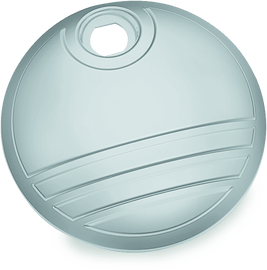 Kuryakyn Tri-Line Fuel Door Chrome - Powersports Haven