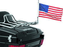 Load image into Gallery viewer, Kuryakyn Flag With Universal 1/2inch Vertical Mount Chrome - Powersports Haven