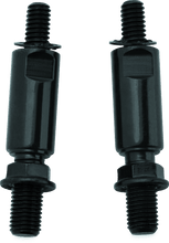 Load image into Gallery viewer, Kuryakyn Raised Mirror Mnt Adapters Gloss Black - Powersports Haven