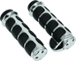 Kuryakyn Premium ISO Grips With Throttle Boss Throttle-By-Wire Chrome - Powersports Haven