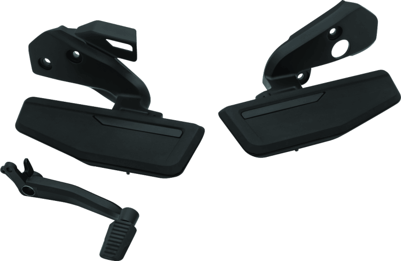 Kuryakyn Omni Driver Floorboard Kit For GL1800 with DCT Satin Black - Powersports Haven