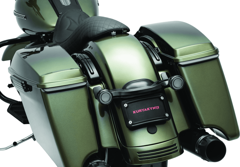 Kuryakyn Tracer L.E.D. Turn Signal Inserts Red/Red Smoke Lens Rear - Powersports Haven