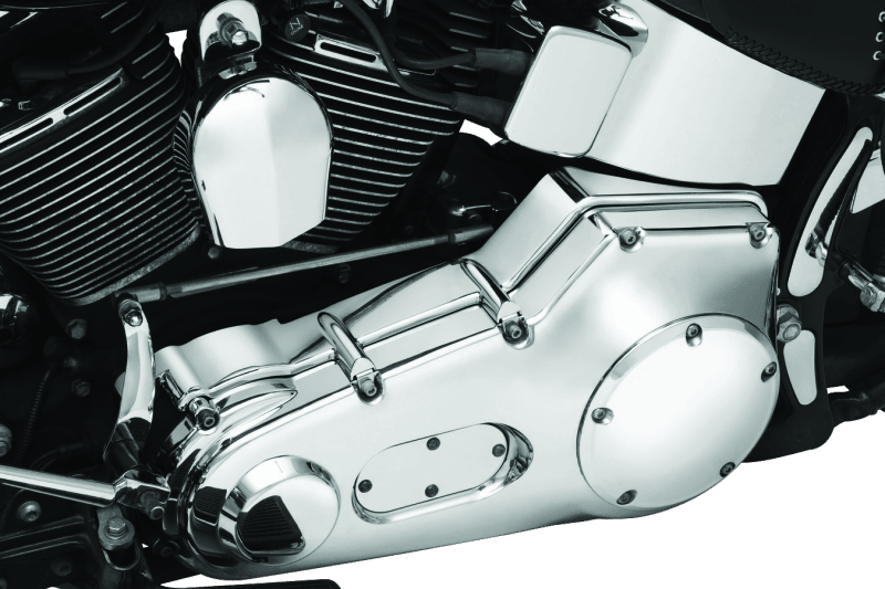Kuryakyn Cast Inner Primary Cover 00-06 Softail Models Chrome - Powersports Haven