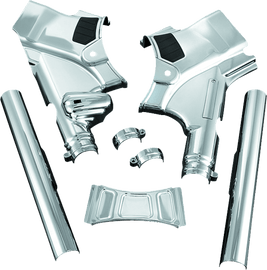 Kuryakyn Neck Cover For 09-13 Touring Models Chrome - Powersports Haven