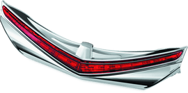 Kuryakyn L.E.D. Rear Fender Tip 12-17 GL1800 Chrome Red Lens - Powersports Haven