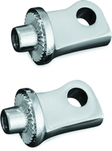 Load image into Gallery viewer, Kuryakyn Splined Peg Adapter Chrome - Powersports Haven