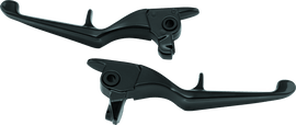 Kuryakyn Trigger Lever Set 17-Up Touring Gloss Black - Powersports Haven
