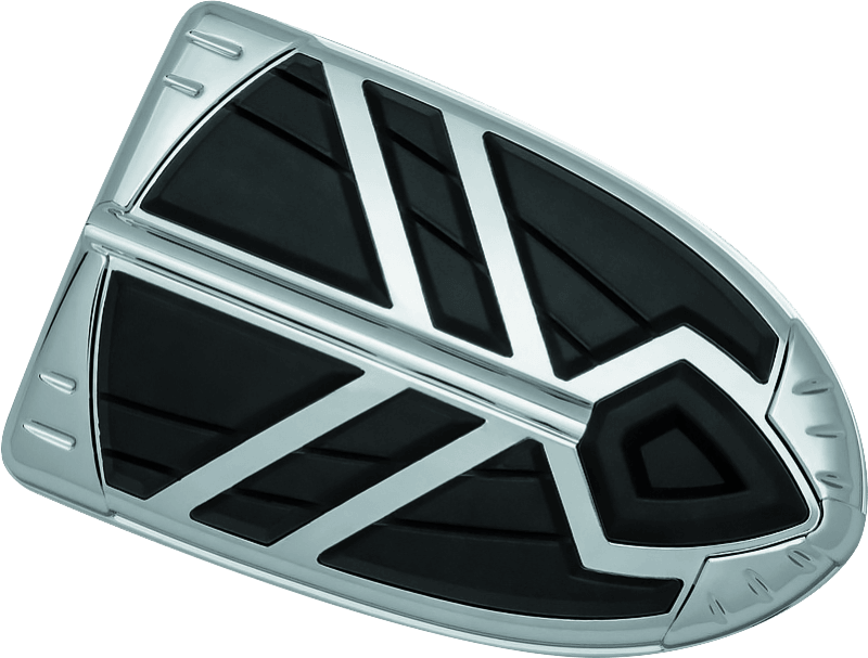 Kuryakyn Spear Brake Pedal Pad For 14-23 Indian Models Chrome - Powersports Haven