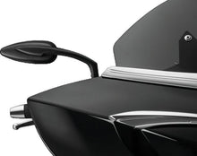 Load image into Gallery viewer, Kuryakyn Teardrop Mirrors Satin Black - Powersports Haven
