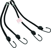 Load image into Gallery viewer, BikeMaster 24in Heavy Duty 4-Hook Bungee - Black - Powersports Haven
