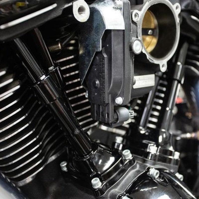 S&S Cycle 2017+ M8 Models Quickee Pushrods w/ Gloss Black Covers - Powersports Haven