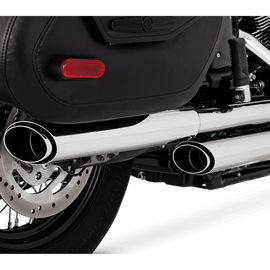 Vance & Hines 18-22 Harley Davidson Softail Heritage Twin Slash PCX Slip-On Exhaust - Chrome - Powersports Haven